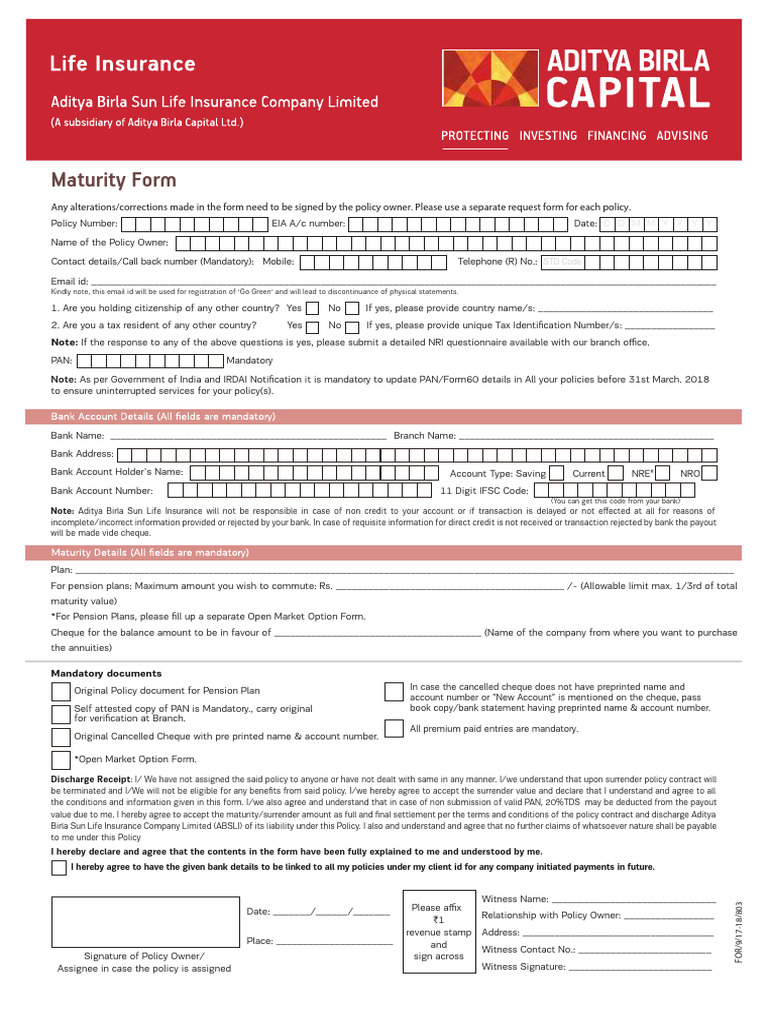 Pension Plan Surrender Form Instructions | PDF | Insurance | Pension