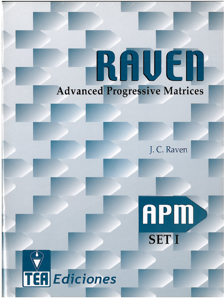 Advance Progresive Matrices | PDF