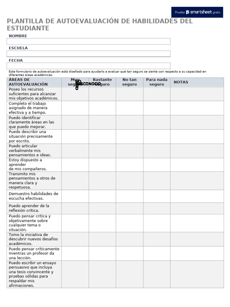 Ejemplo 3 - Autoevaluación | PDF