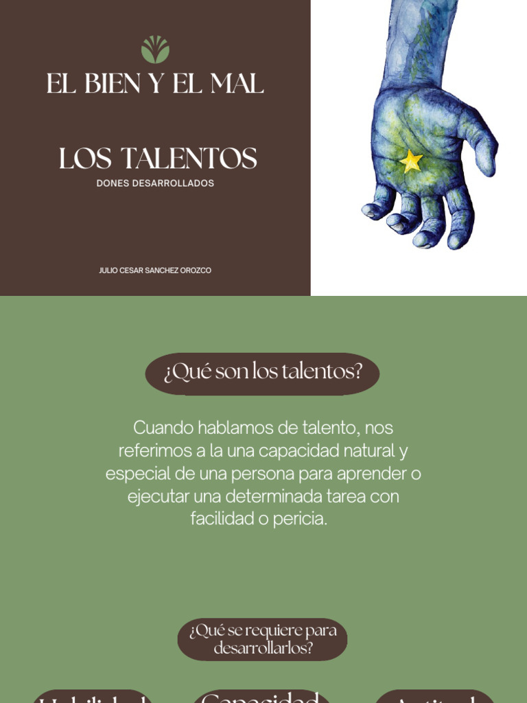 Tipos de Talentos y su Desarrollo | PDF | Bailes | Comunicación