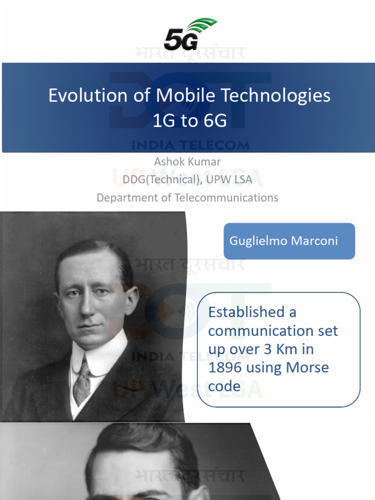 Mobile Technology Evolution: 1G to 6G | PDF | 4 G | 3 G