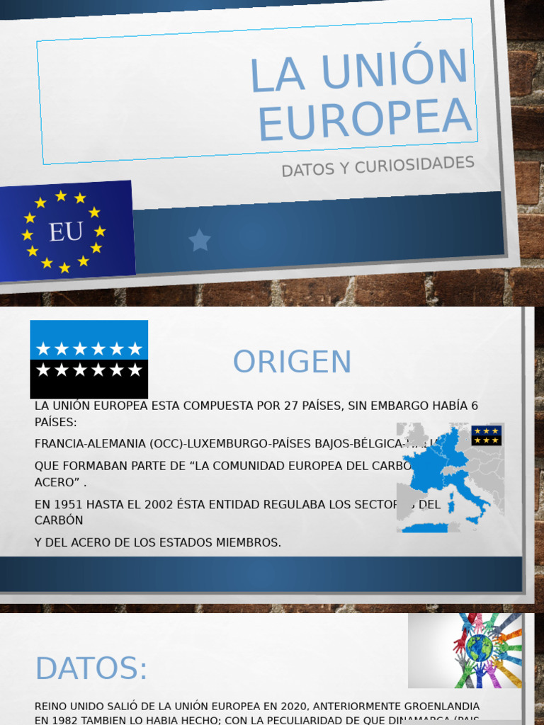 La Unión Europea | PDF