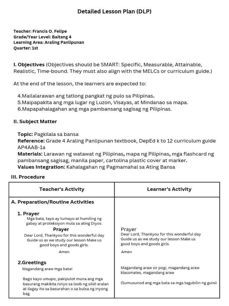 Detailed-Lesson-Plan-DLP 20251005 111958 0000 | PDF