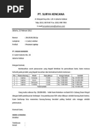 Surat Pemesanan Barang