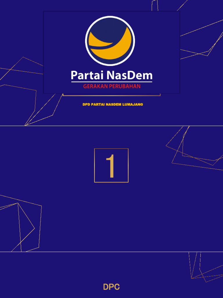 Struktur DPD Partai Nasdem Lumajang | PDF
