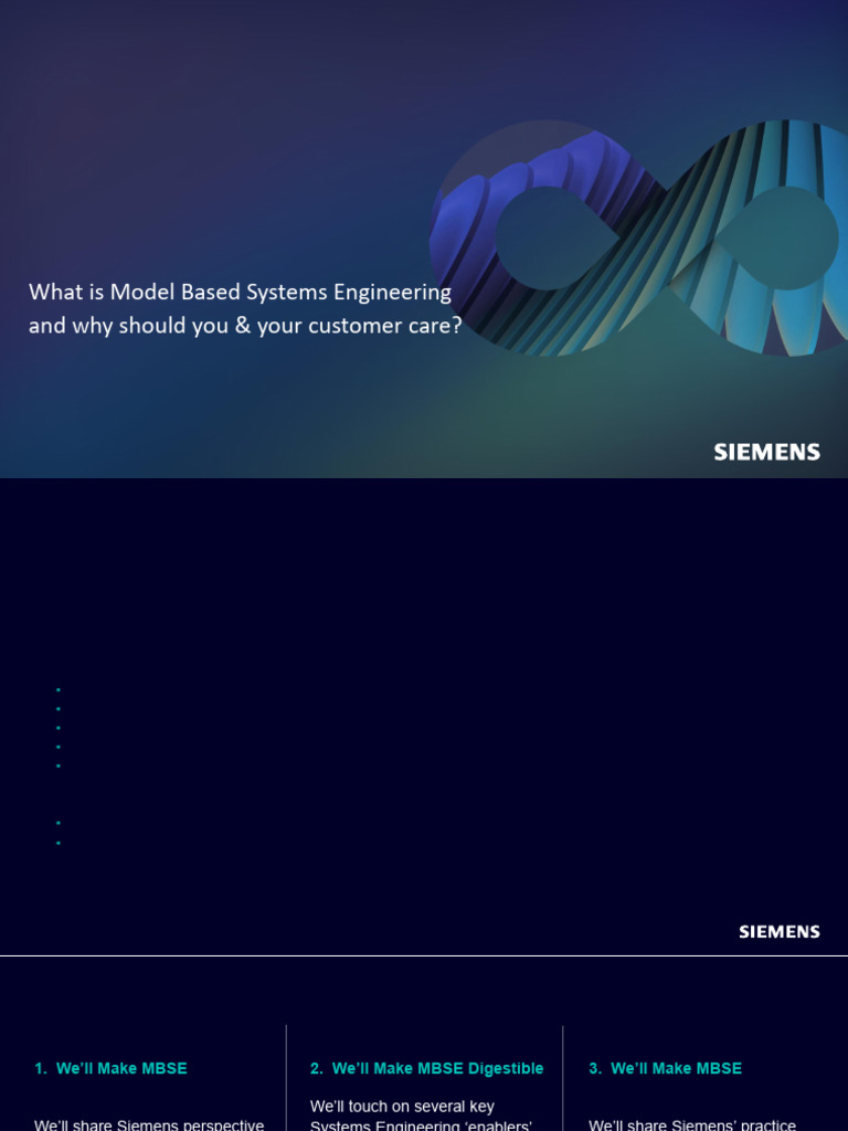 Understanding Model-Based Systems Engineering | PDF | Product Lifecycle ...