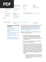SQL Server 2022 Hardware Requirements | PDF
