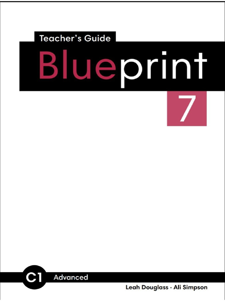 Blueprint 7 Student Book-1 | PDF