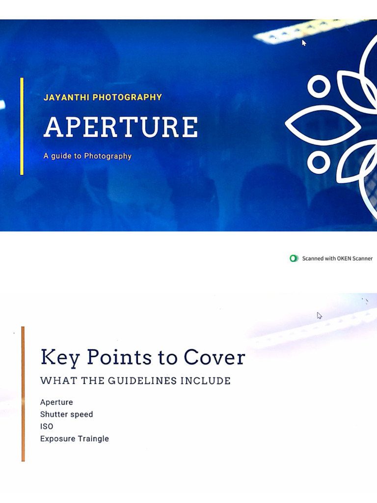 Aperture | PDF