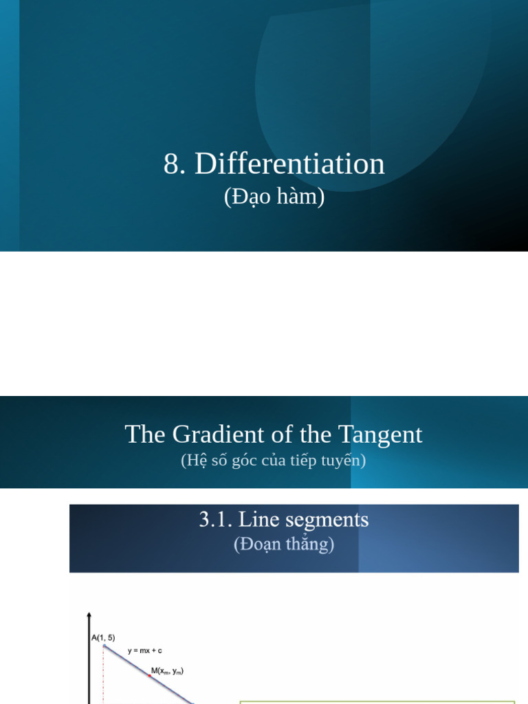 Differentiation | PDF