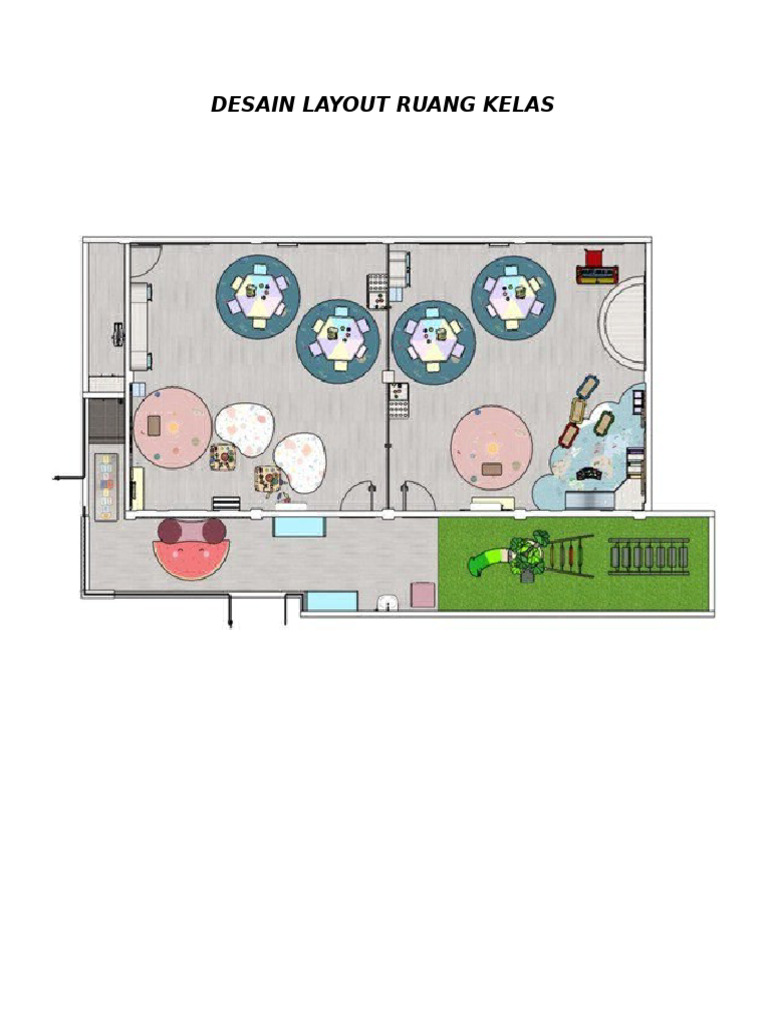 Desain Layout Ruang Kelas Pdf