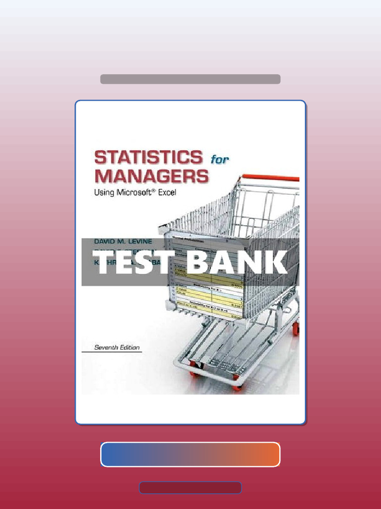 Statistics For Managers Using Microsoft Excel 7 Ed Levine Ebook and ...