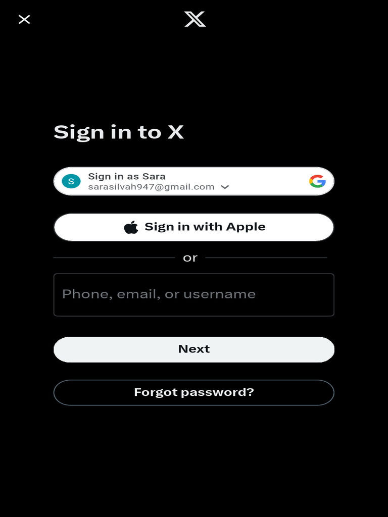 X Sign-In Instructions for Users | PDF
