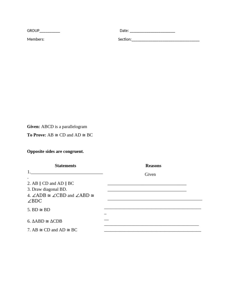 Groupings Sheet | PDF
