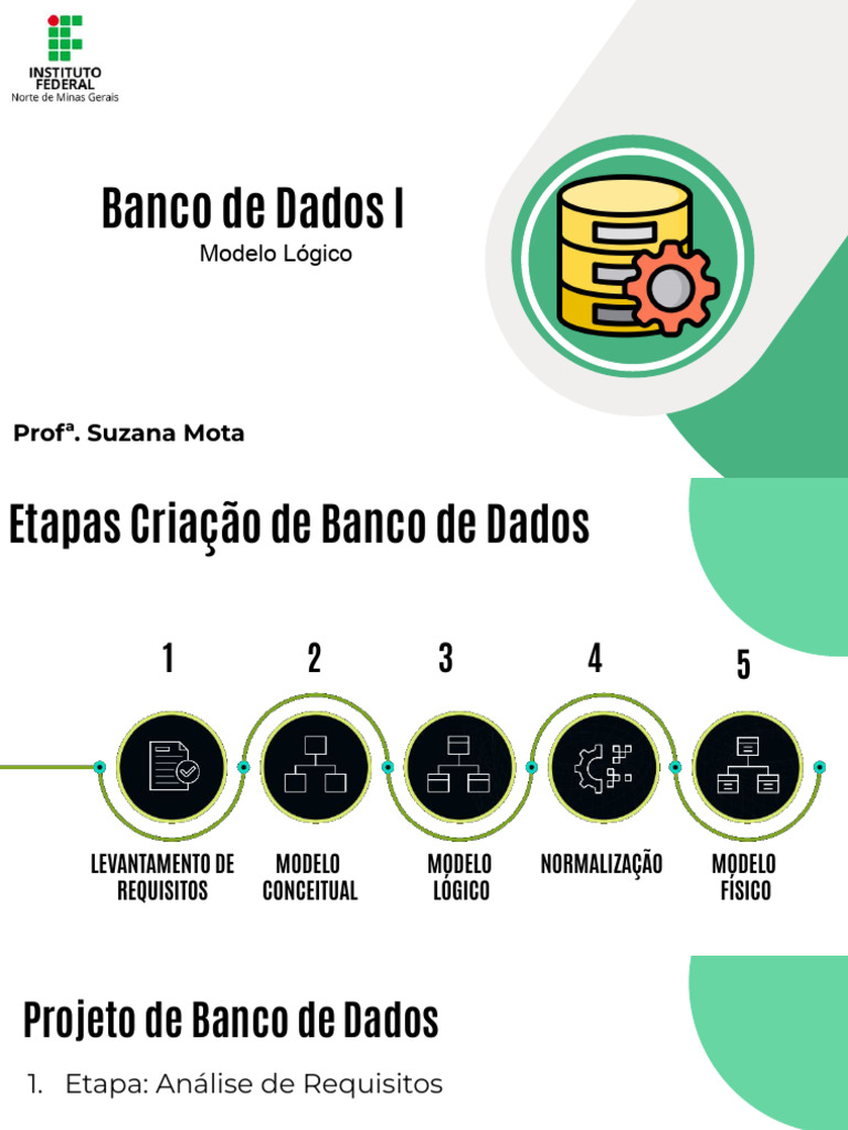 Etapas do Modelo Lógico de Banco de Dados | PDF