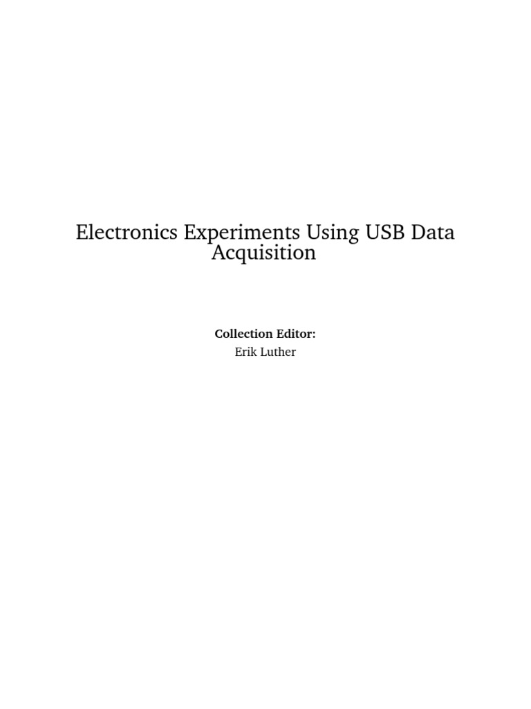 Labview Electronics Experiment DAQ PDF Microphone Infrared