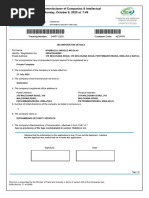 Notice of Incorporation: COR 14.1A | PDF