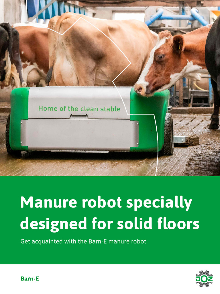 Barn-E: Automatic Manure Robot | PDF | Agriculture