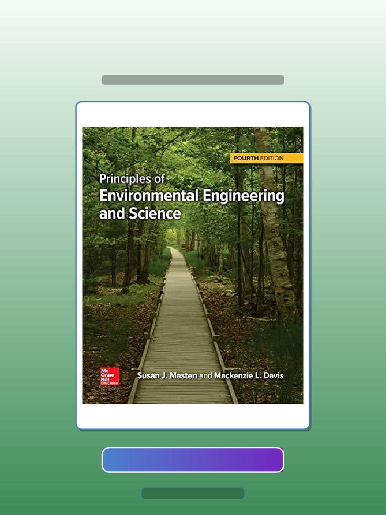 Principles of Environmental Engineering Science eBook and TestBank ...