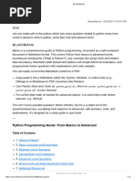 Learn Python with mBlock Tutorial | PDF | Python (Programming Language ...