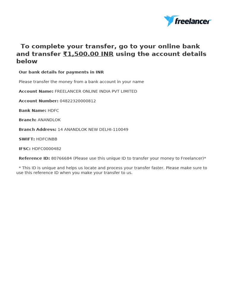 Bank Deposit 80766684 | PDF