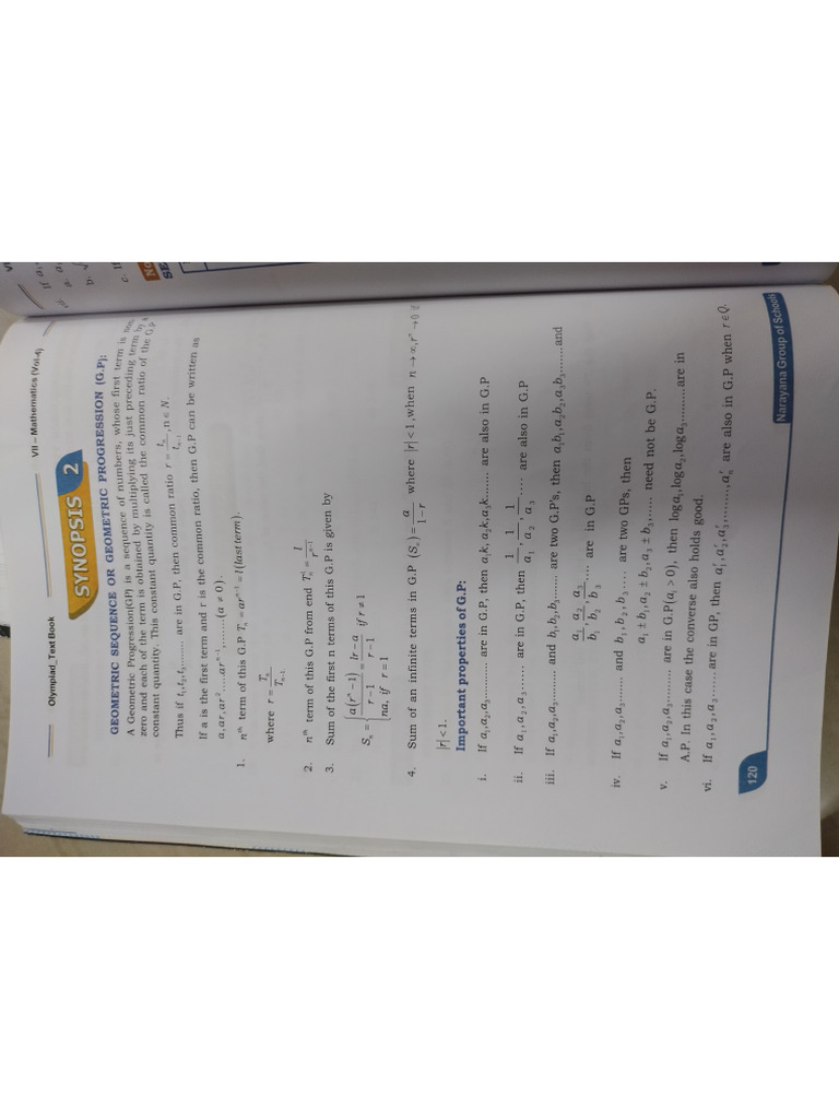 Maths GP Ap HP | PDF