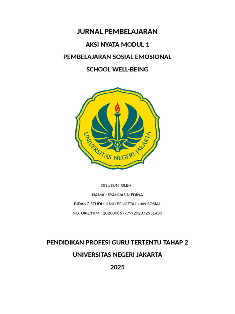 Jurnal Pembelajaran 2 | PDF