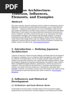 Japan - Architecture, Constructions, Ambiances (Christian