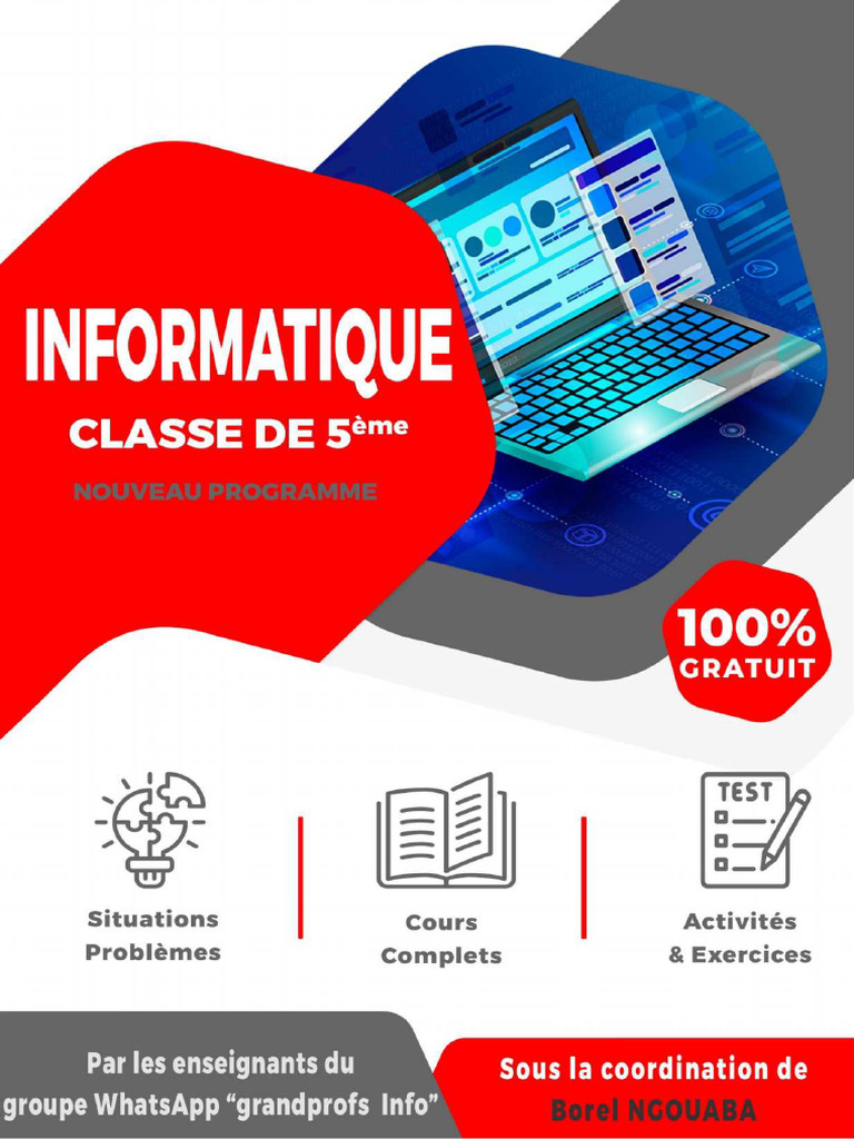 Livre APC Informatique 5ème | PDF
