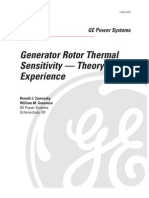 Ger3809 - Generator Rotor Thermal Sensitivity