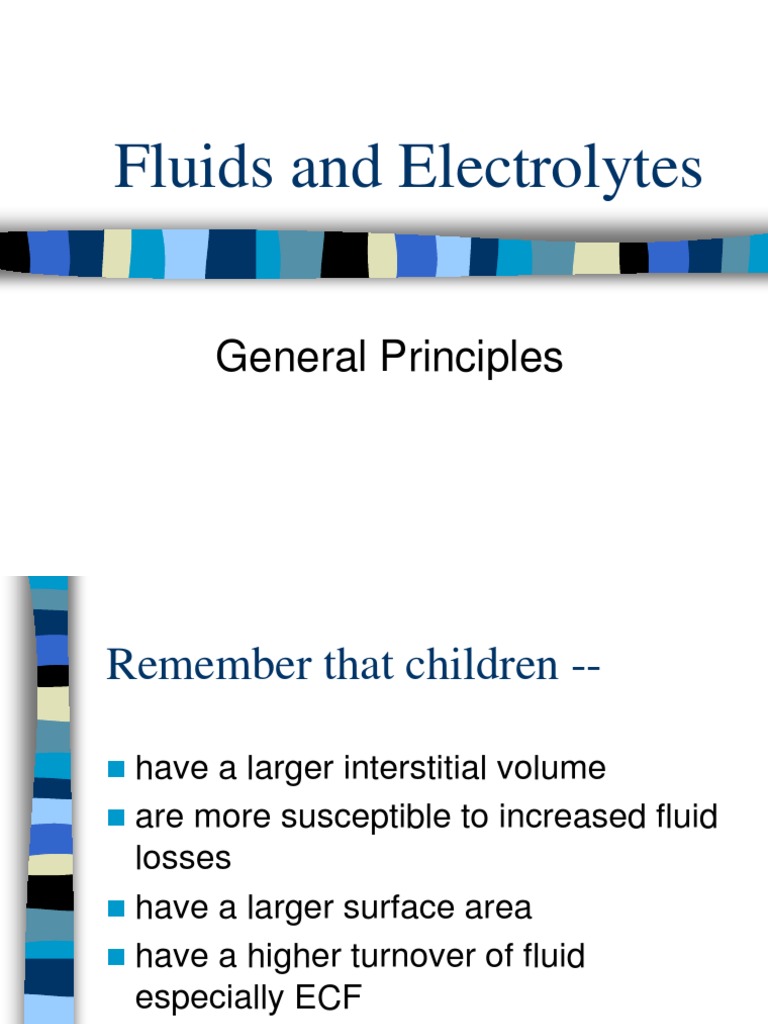 Principles+ +LU6 | PDF | Dehydration | Medical Specialties