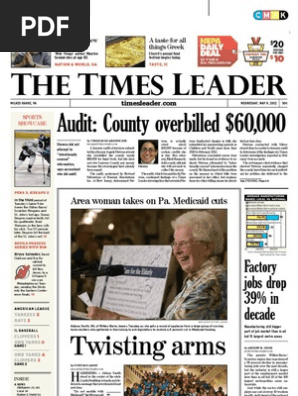 Times Leader 05-09-2012, PDF, Republican Party (United States)