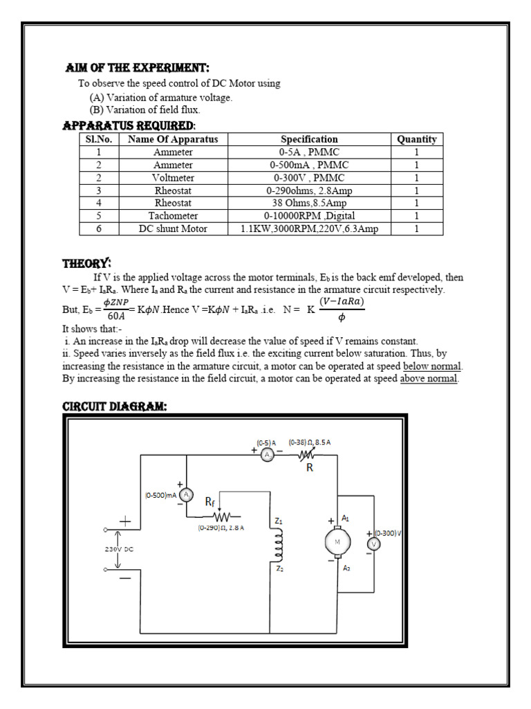 DC Motor | PDF | Electrical Engineering | Electricity