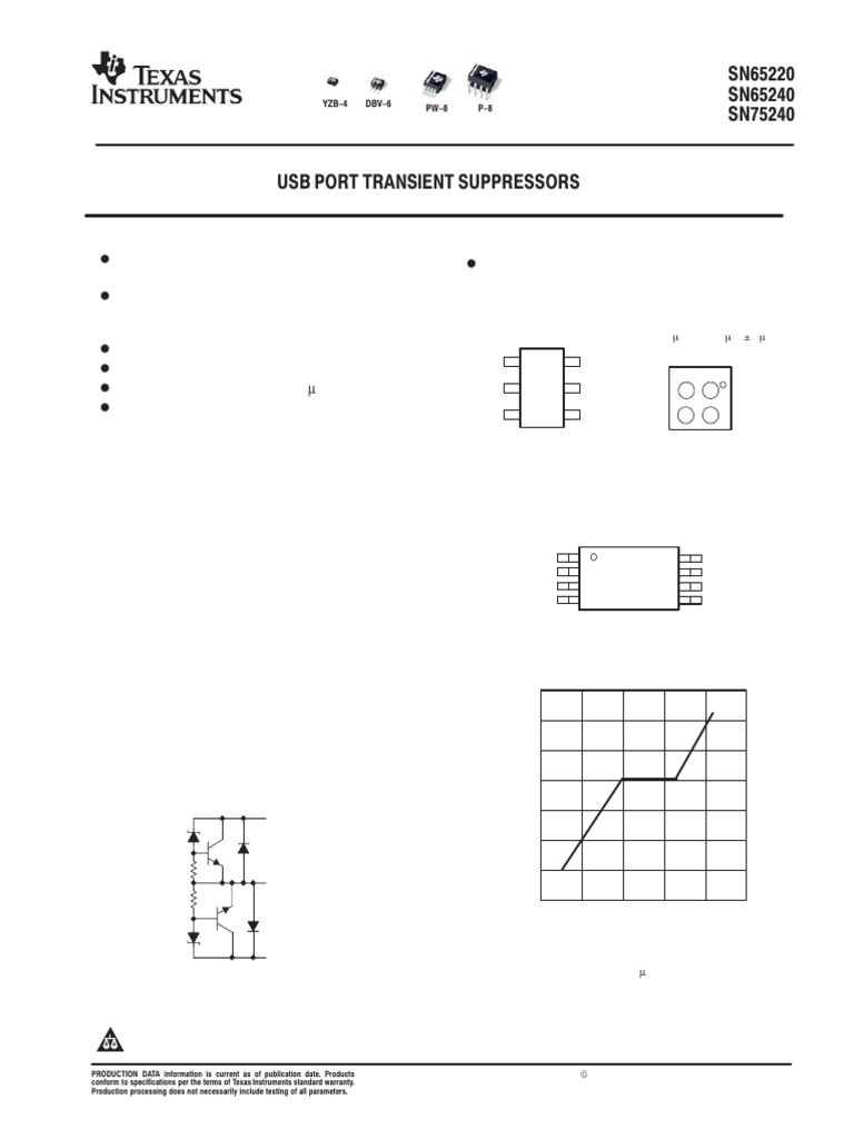 USB ESD Protection Devices Overview | PDF | Usb | Electricity