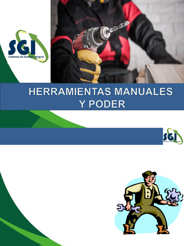 Seguridad en Herramientas Manuales y de Poder | PDF | Herramientas ...