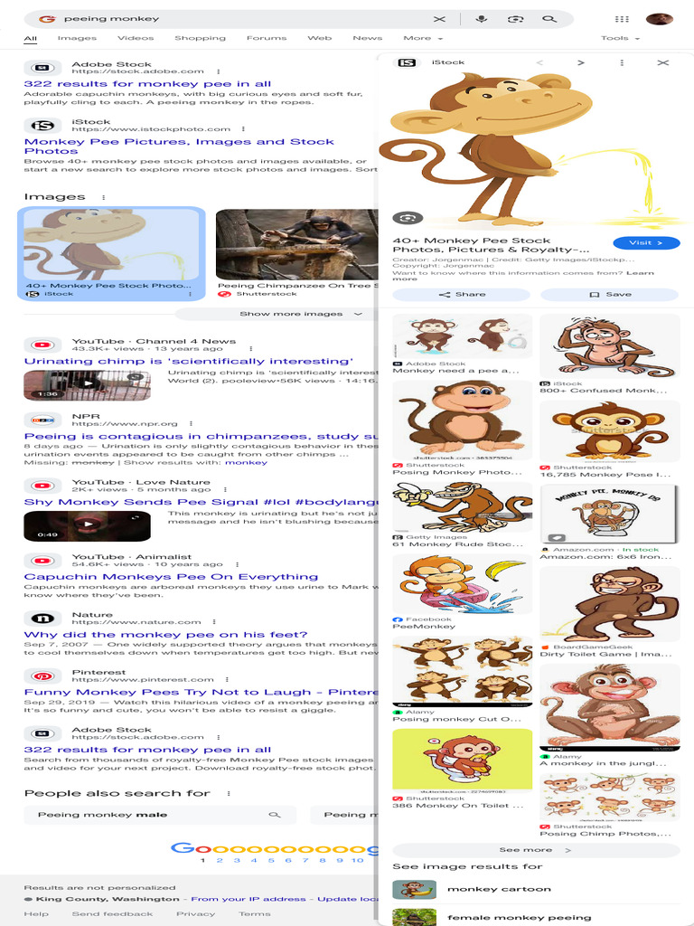 Monkey Pee Stock Photos and Videos | PDF