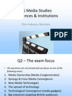G322 Film Industry Revision