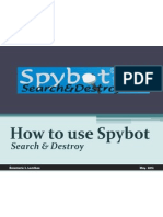 Spybot - Search & Destroy To Protect Your Privacy and Computer System From Spyware