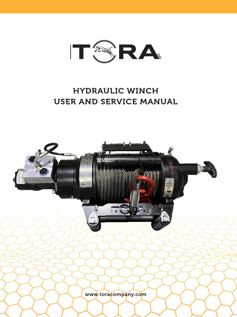 Hydraulic Winch User &amp; Service Manual | PDF | Manual Transmission | Valve