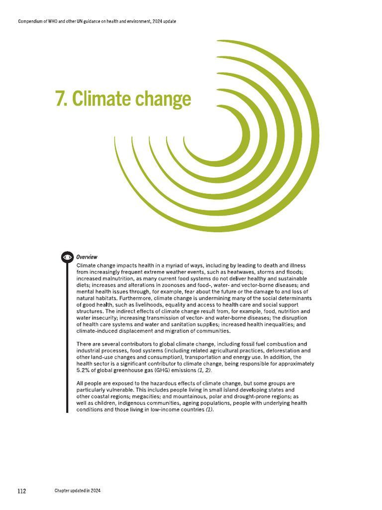 Climate Change | PDF