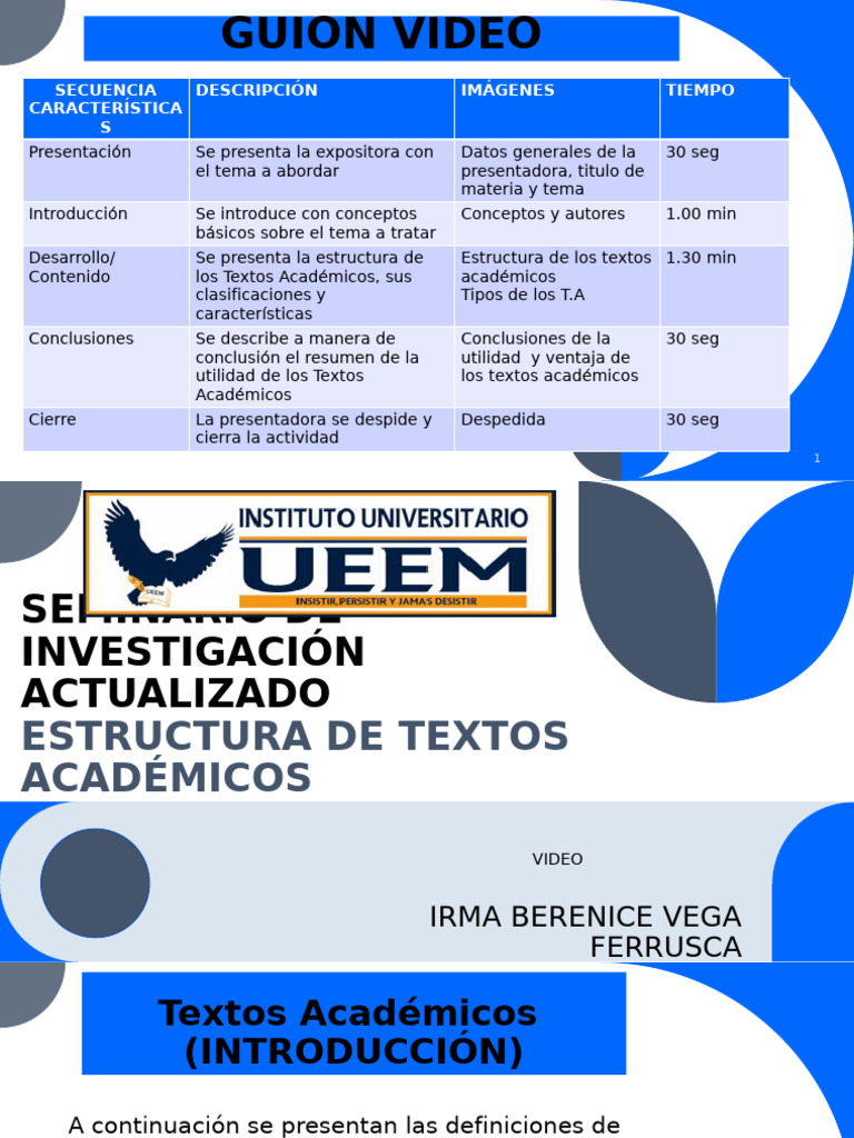 Estructura de Textos Académicos | PDF | Ensayos | Comunicación humana