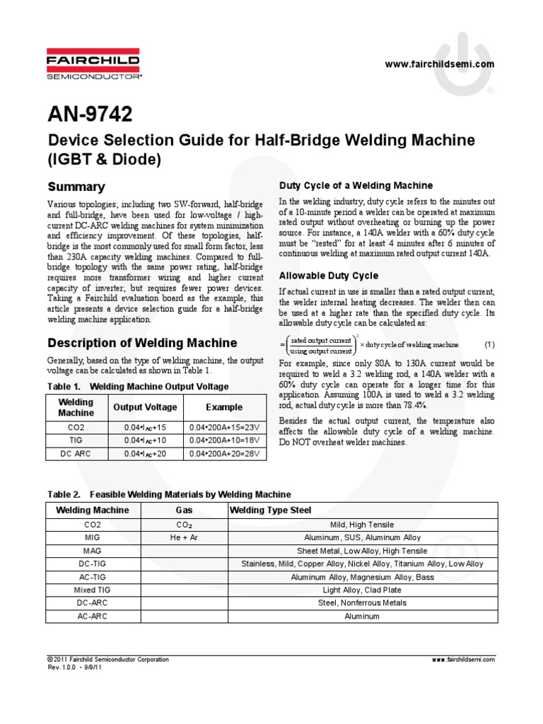 AN-9742 | Diode | Power Inverter