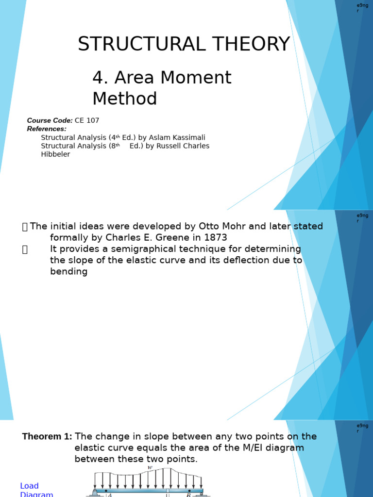 Area Moment Method | PDF | Beam (Structure) | Structural Analysis