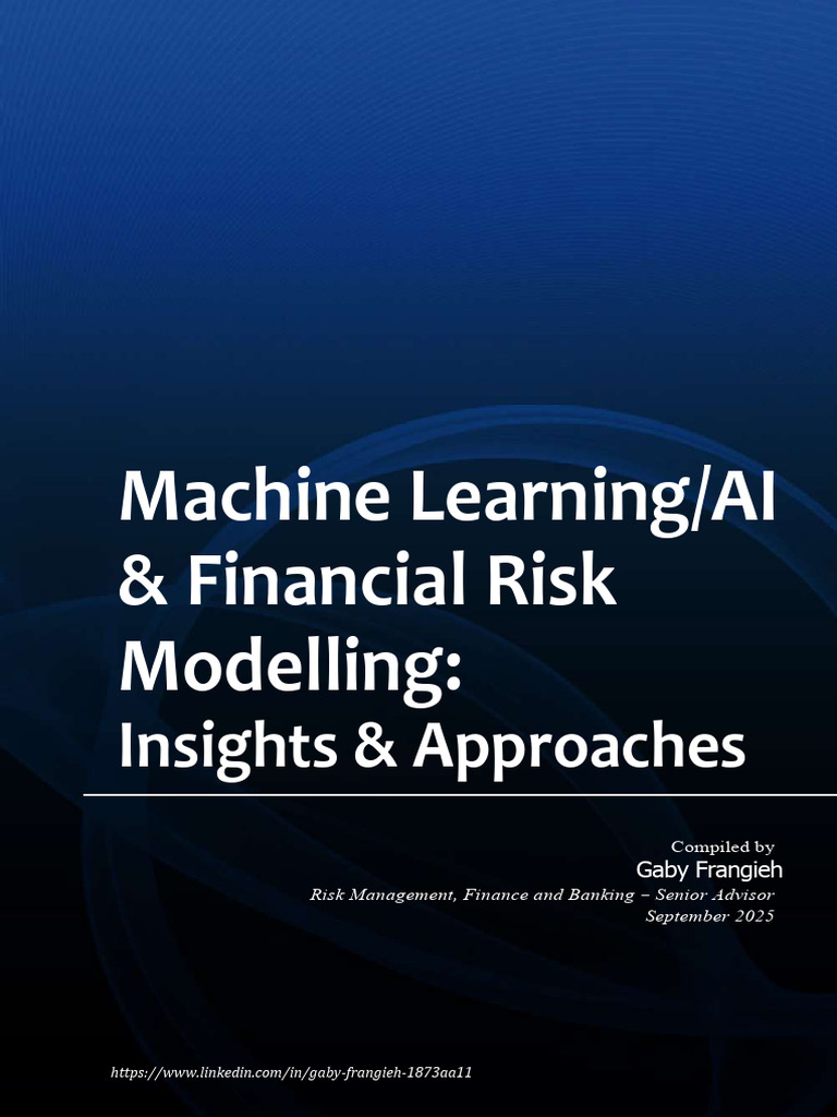 Machine Learning, AI & Financial Risk Modelling - Gaby F | PDF ...