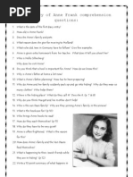 The Diary of Anne Frank Script