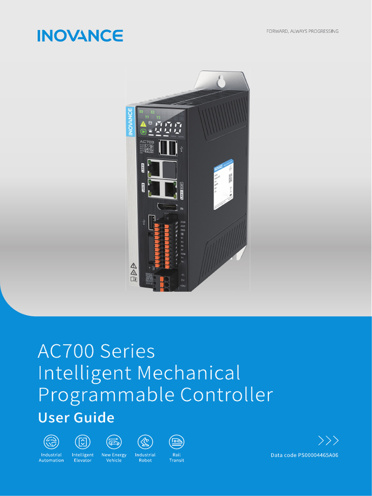 AC700 Series Controller User Guide | PDF | Electrical Wiring | Power Supply