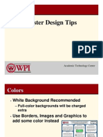 Poster Design Tips: Academic Technology Center