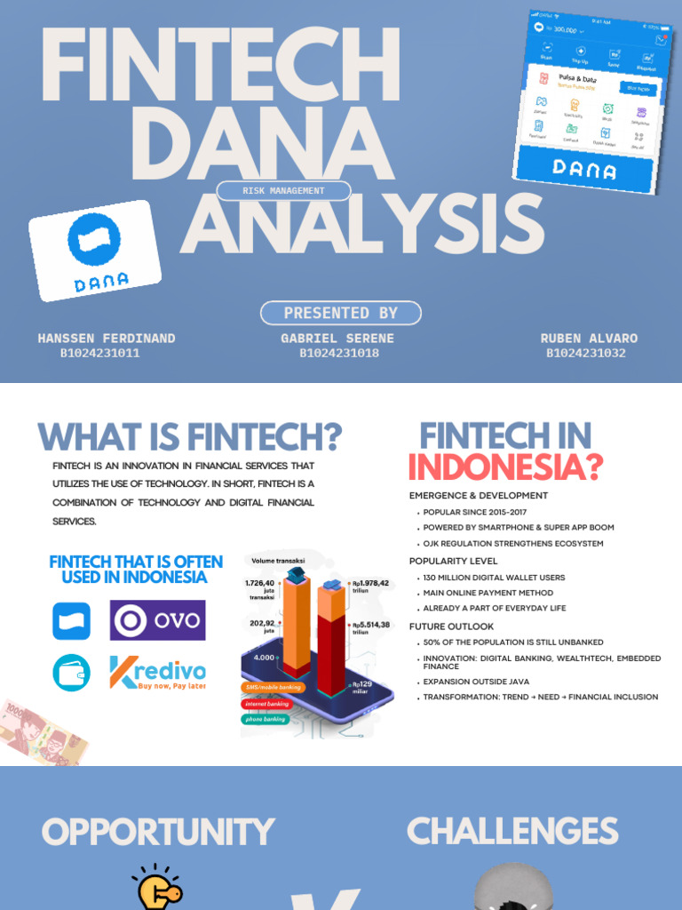 Indonesia Fintech Risk Management Analysis | PDF | Financial Technology ...