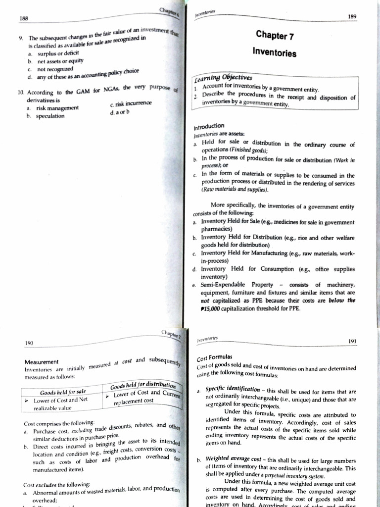 Government Inventory Accounting Guide | PDF | Financial Accounting ...