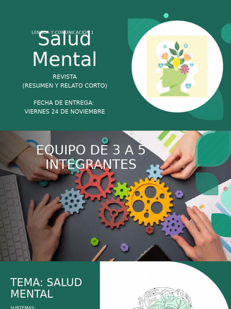 Revista sobre Salud Mental y Trastornos | PDF